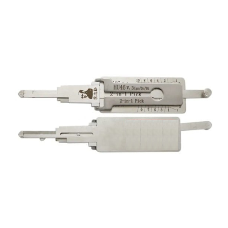 GANZUA Y DECODIFICACOR 2 EN 1 OPEL HU46