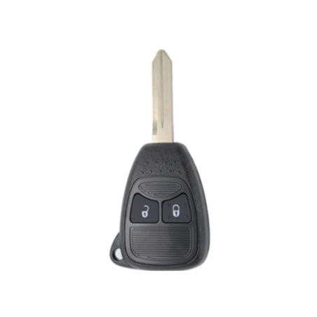 CARCASA TELEMANDO FIJO JEEP/CHRYSLER  2 BOTONES