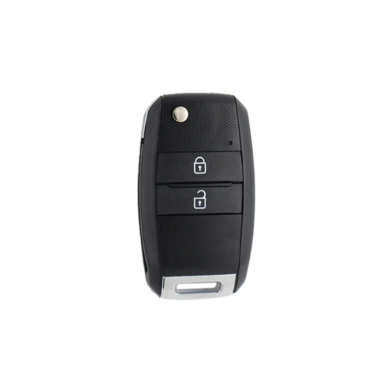 CARCASA MANDO PLEG KIA 2 BOTONES HYN14R