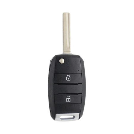 CARCASA TELEMANDO PLEGABLE KIA 2 BOTONES HYN17