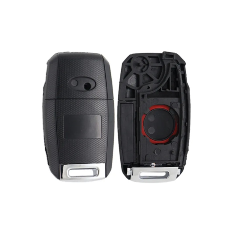 CARCASA TELEMANDO PLEGABLE KIA 2 BOTONES KIA7