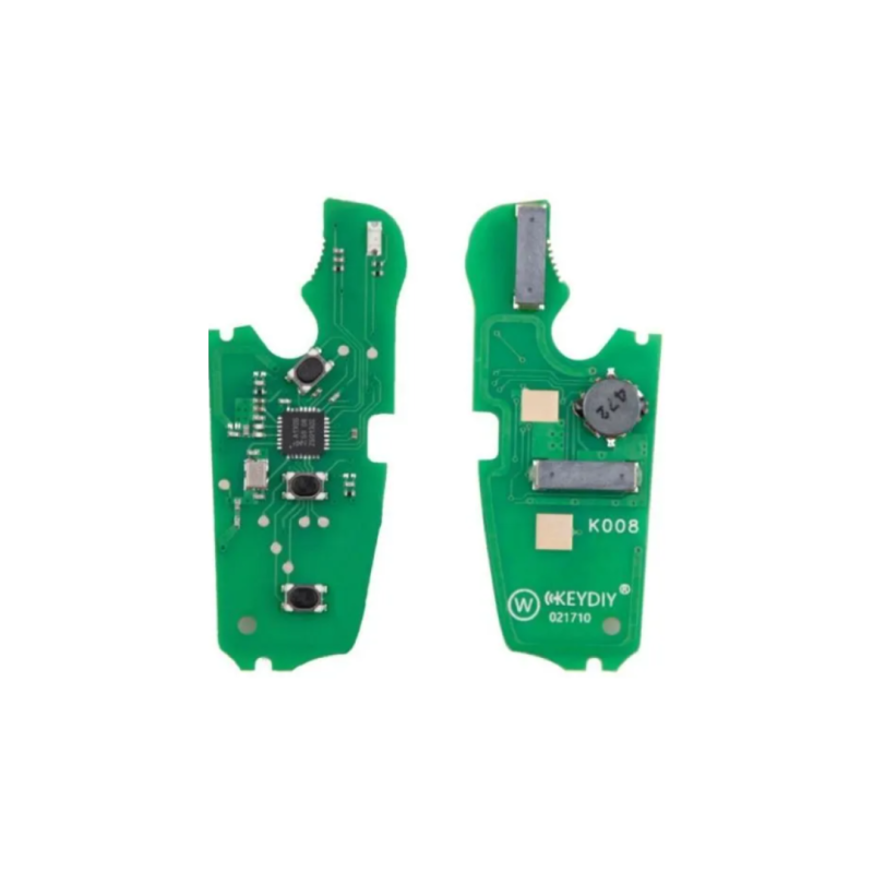TELEMANDO KEYDIY KEYLESS ZB09 3 BOTONES TIPO AUDI