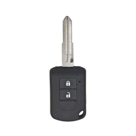 CARCASA MANDO FIJO MITSUBISHI 2 BOTONES  MIT11R
