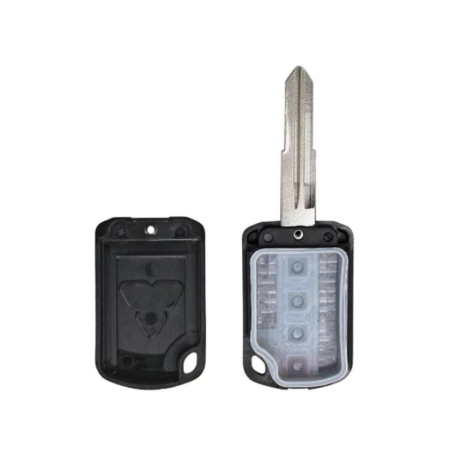 CARCASA MANDO FIJO MITSUBISHI 2 BOTONES  MIT11R