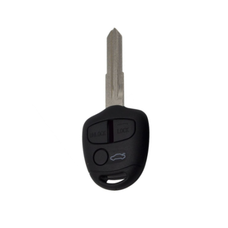 CARCASA MANDO FIJO MITSUBISHI 3 BOTONES  MIT11R