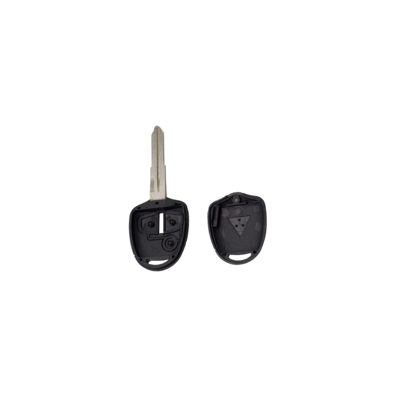 CARCASA MANDO FIJO MITSUBISHI 3 BOTONES  MIT8
