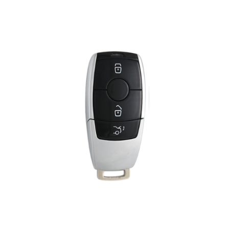 CARCASA MANDO KEYLESS MERCEDES CLASE E 3 BOT NEGRA