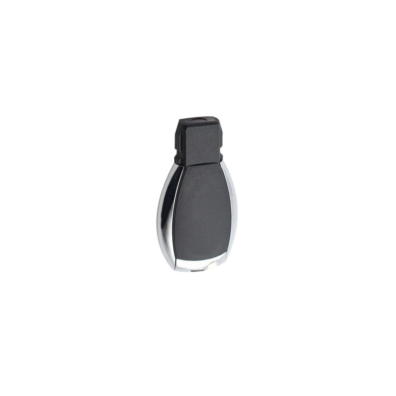 CARCASA MANDO MERCEDES KEYLESS 2 BOTONES CROMADA