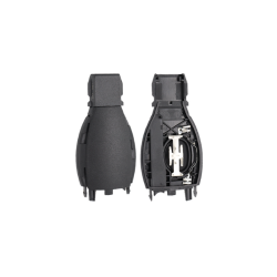 CARCASA MANDO MERCEDES KEYLESS 3 BOT CROMADA