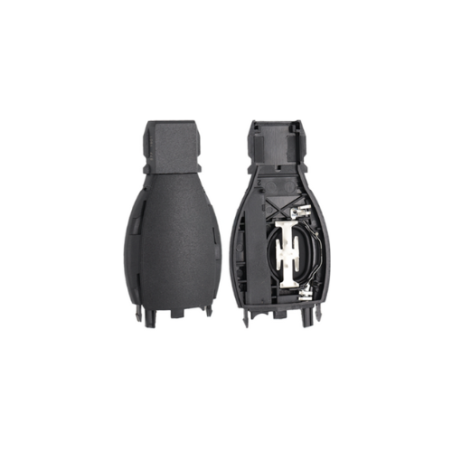 CARCASA MANDO MERCEDES KEYLESS 3 BOT CROMADA