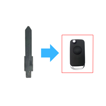 ESPADIN PARA MANDO PLEGABLE MERCEDES YM15