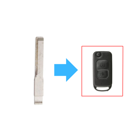 ESPADIN PARA MANDO PLEGABLE MERCEDES  HU64