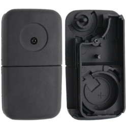CARCASA MANDO PLEGABLE MERCEDES 2 BOTONES  YM15