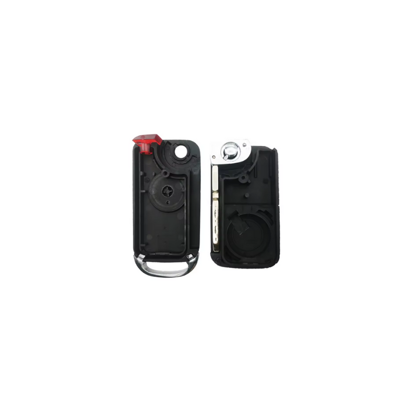CARCASA MANDO PLEGABLE MERCEDES 1 BOTON HU64