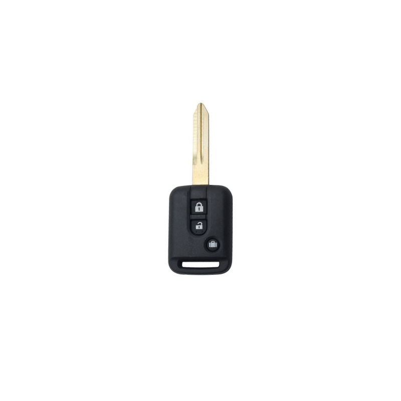 CARCASA TELEMANDO NISSAN 3 BOT CUADRADO   NSN14
