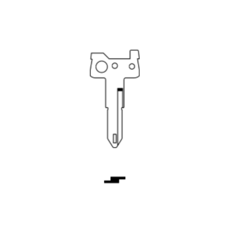 ESPADIN SEMICAB.LLAVE ACERO