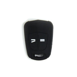 FUNDA MANDO FIJO OPEL NEGRO 2 BOTONES