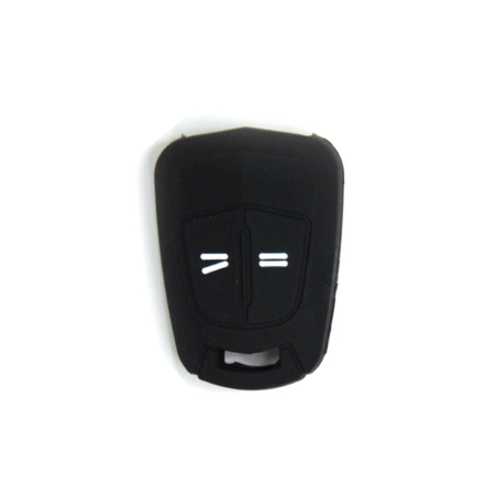 FUNDA MANDO FIJO OPEL NEGRO 2 BOTONES
