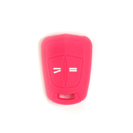 FUNDA MANDO FIJO OPEL ROSA 2 BOTONES