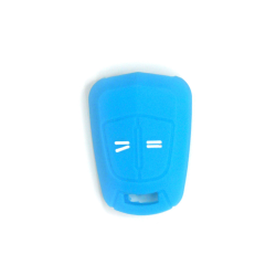 FUNDA MANDO FIJO OPEL AZUL 2 BOTONES