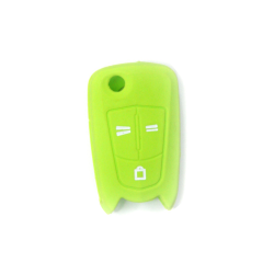 FUNDA MANDO PLEG OPEL VERDE CLARO 3 BOTONES