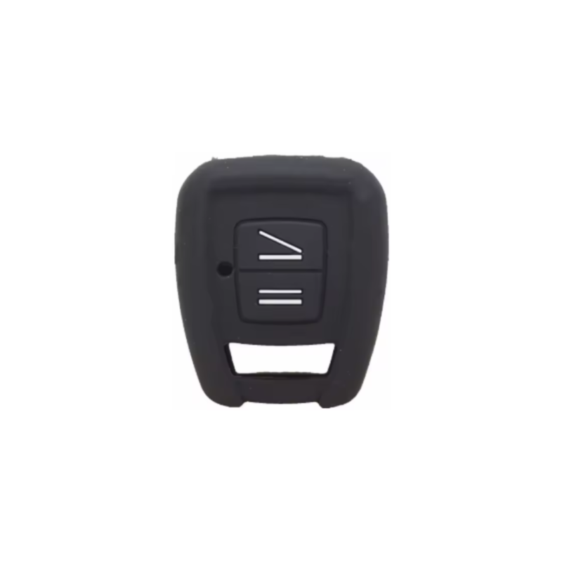 FUNDA MANDO FIJO OPEL NEGRO 2 BOTONES