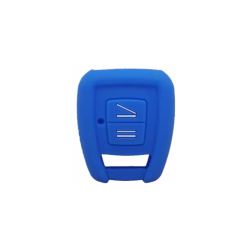FUNDA MANDO FIJO OPEL AZUL OSCURO 2 BOTONES