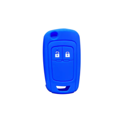 FUNDA MANDO PLEG OPEL AZUL OSCURO  2 BOTONES