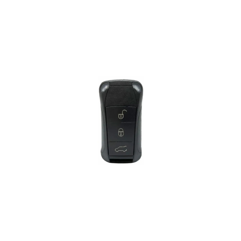 CARCASA TELEMANDO PLEG. PORCHE 3 BOTONES  (HU66)
