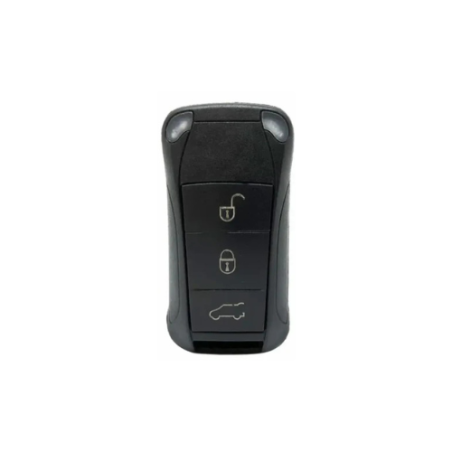 CARCASA TELEMANDO PLEG. PORCHE 3 BOTONES  (HU66)