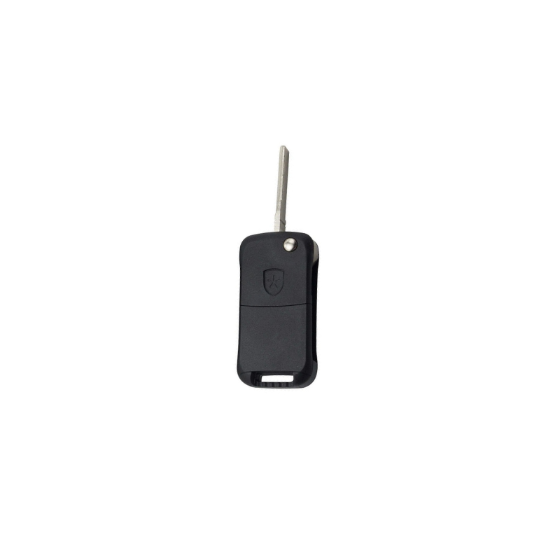 CARCASA TELEMANDO PLEG. PORCHE 3 BOTONES  (HU66)