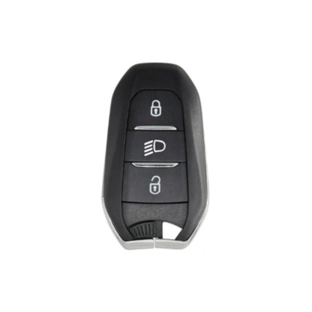 CARCASA MANDO KEYLESS PSA 3 BOTONES LUZ  HU83