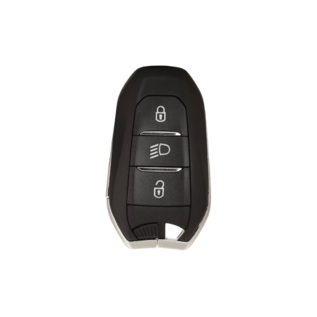 CARCASA MANDO KEYLESS PEUGEOT 3 BOT LUZ HU83