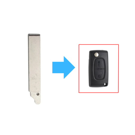 ESPADIN PARA MANDO PLEGABLE PSA  HU83