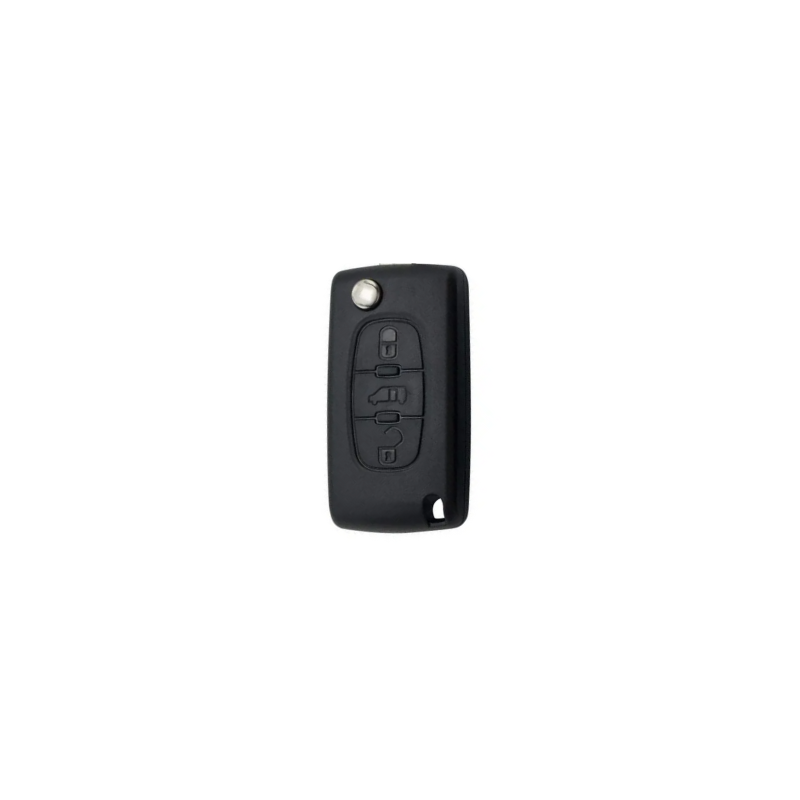 CARCASA MANDO PLEG PSA 3 BOT  HU83  PILA PLACA