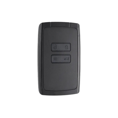 CARCASA TARJETA RENAULT MEGANE 2017+ 4 BOT NEGRA