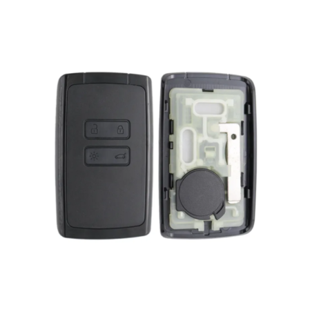 CARCASA TARJETA RENAULT MEGANE 2017+ 4 BOT NEGRA