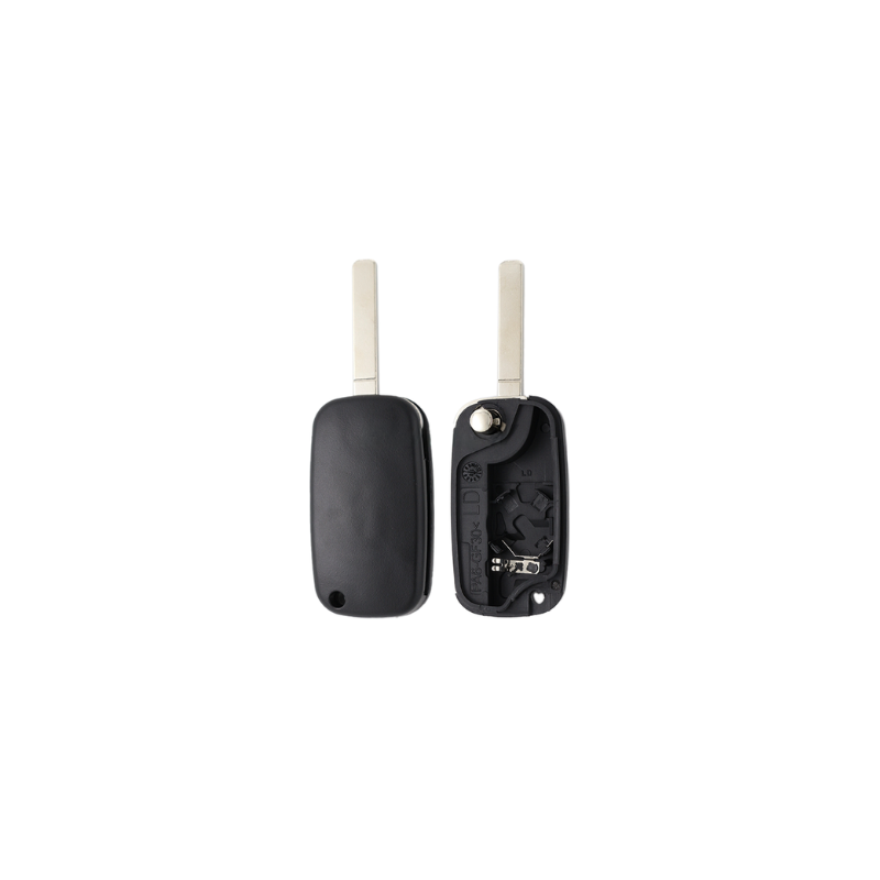 CARCASA MANDO PLEGABLE RENAULT 2 BOTONES  VA2