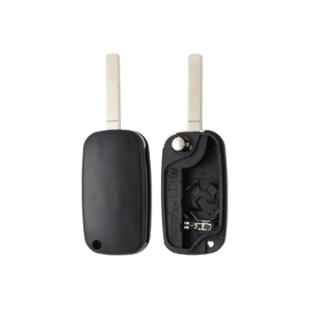 CARCASA MANDO PLEGABLE RENAULT 2 BOTONES  VA2