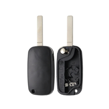 CARCASA MANDO PLEGABLE RENAULT 3 BOTONES  VA2