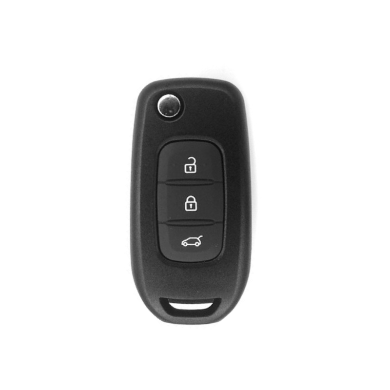 CARCASA MANDO PLEG RENAULT 2015+  3 BOTONES