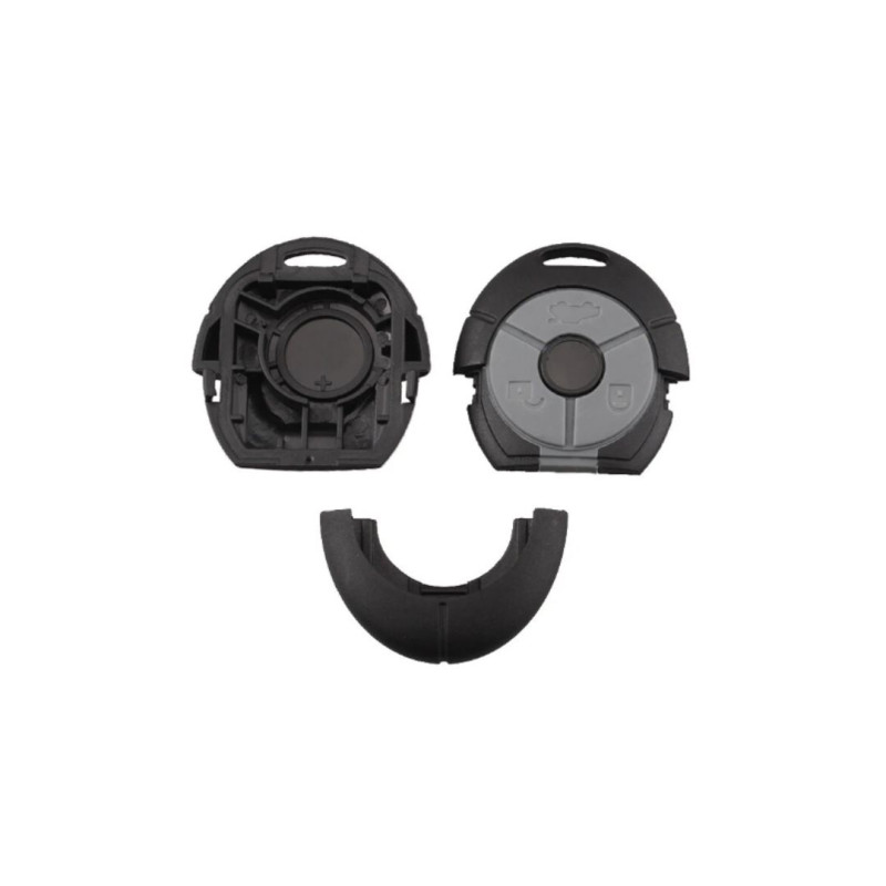 CARCASA TELEMANDO ROVER 3 BOTONES - LLAVERO