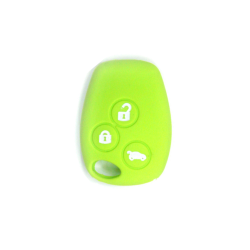 FUNDA MANDO FIJO RENAULT VERDE CLARO 3 BOTONES RED