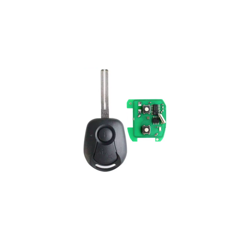 CARCASA MANDO FIJO SSANGYONG 3 BOTONES  TOY40