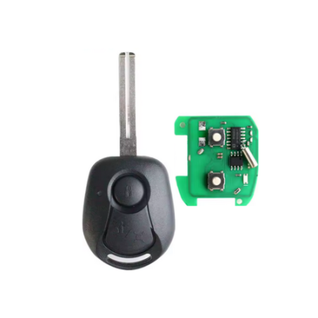 CARCASA MANDO FIJO SSANGYONG 3 BOTONES  TOY40
