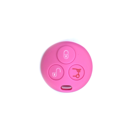 FUNDA MANDO FIJO SMART ROSA  3 BOTONES