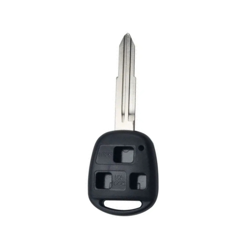 CARCASA MANDO FIJO TOYOTA 3 BOTONES TOY41
