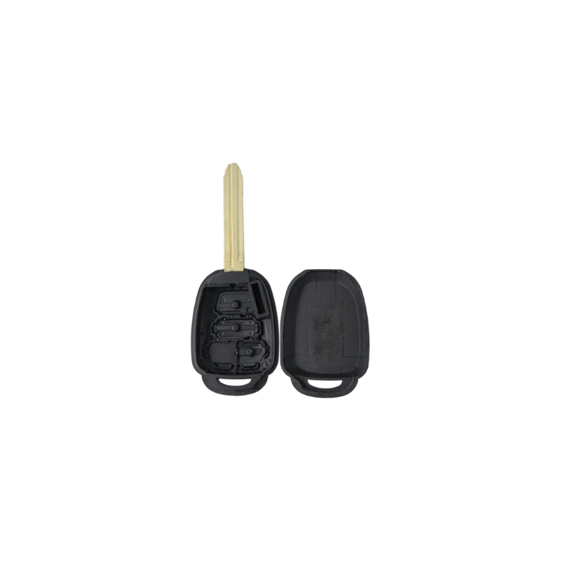 CARCASA MANDO FIJO TOYOTA 3 BOTONES