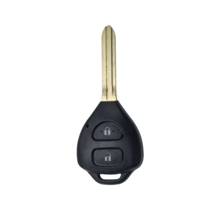 CARCASA MANDO FIJO TOYOTA 2 BOTONES TOY43