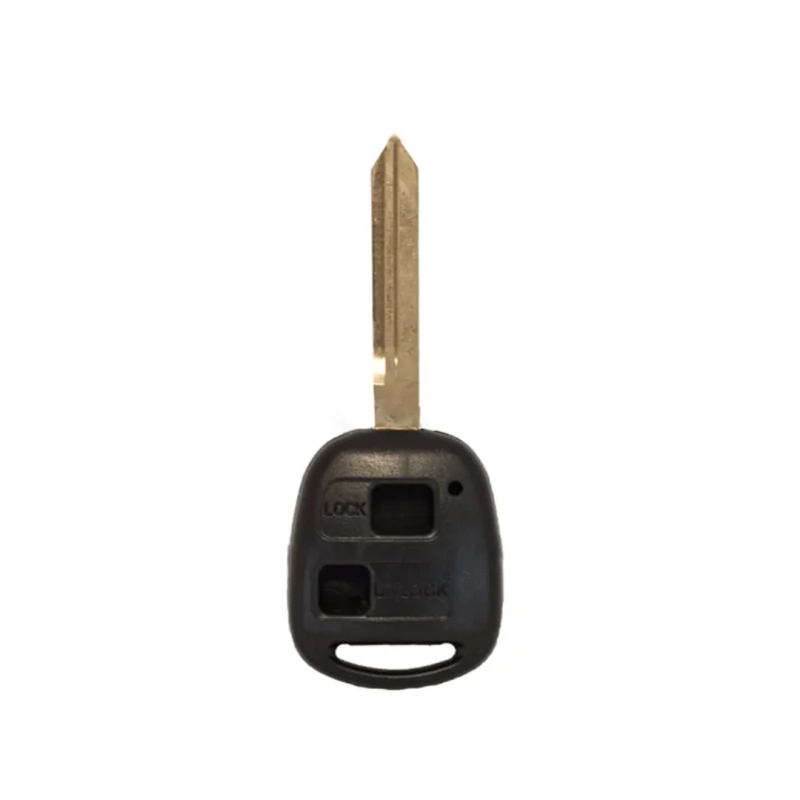 CARCASA MANDO FIJO TOYOTA 2 BOTONES TOY47
